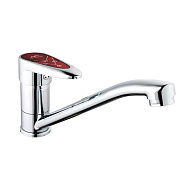 Смеситель для кухни FASHUN A4850RED, хром