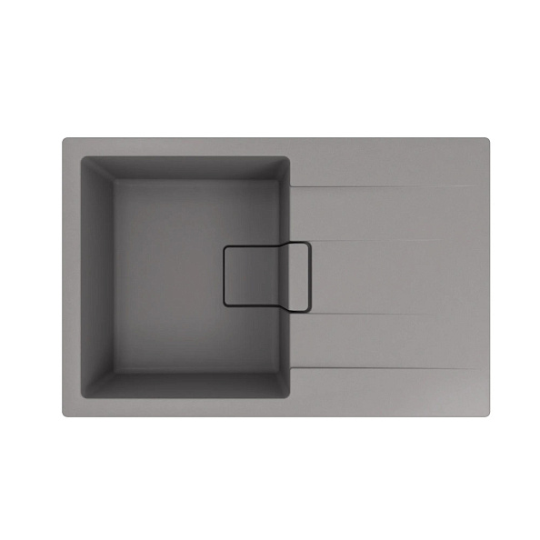 Кухонная мойка Florentina РИВЬЕРА 20.480.C0780.307, серый шёлк