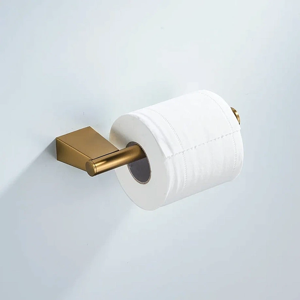 Держатель для туалетной бумаги Shevanik SG5715G, золотой сатин