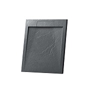 Поддон для душа из искусственного камня Vincea (VST-4SRL9090A), 900х900х25 мм, антрацит