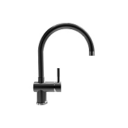 Смеситель ULGRAN Steel 021-002, цвет "черная брашированная сталь" (US-021-002)