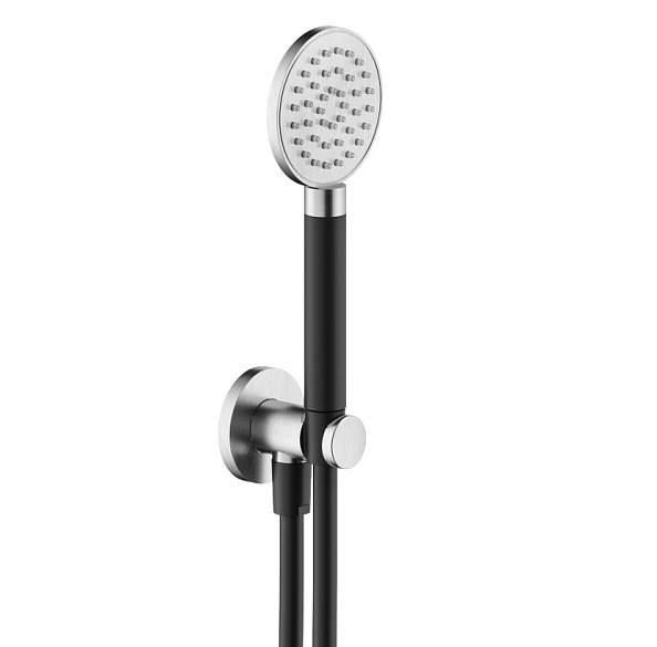 Душевой набор Nobili SOLE шлифованный хром (AD146/54IX)