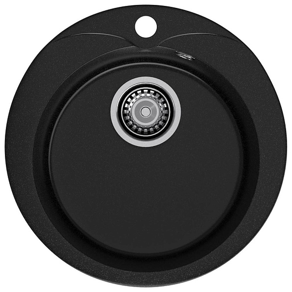 Кухонная мойка GranFest RONDO 480, черный