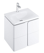 Тумба под умывальник SD BALANCE 500 белый/белый