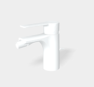 Смеситель для биде Fima Carlo Frattini Mast, белый матовый (F3132BS)