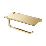 Держатель для туалетной бумаги HAIBA золотой (HB330-5)