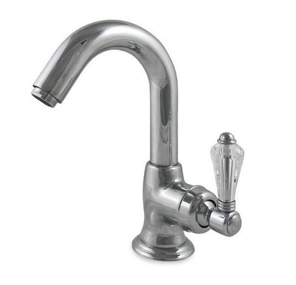 Смеситель для раковины Nicolazzi Cinquanta Cristallo, латунь полированная (Polished Brass) (3454 OL 33C)