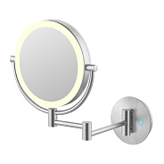 Зеркало настенное с увеличением 5х JAVA S-M222L