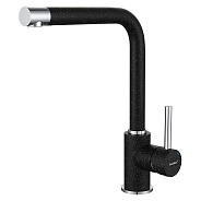 Смеситель для кухни GranFest 3651, черный