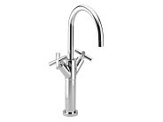 Смеситель для раковины Dornbracht Tara, платина матовая (22.533.892.06)