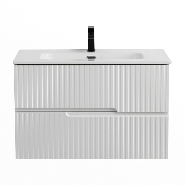 База под раковину подвесная Cezares Duet-N 800х457х500, Bianco Lucido (DUET-N-800-2C-SO-BL)