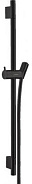 28632670 HG Unica S Puro штанга для душа 65 см матовый черный