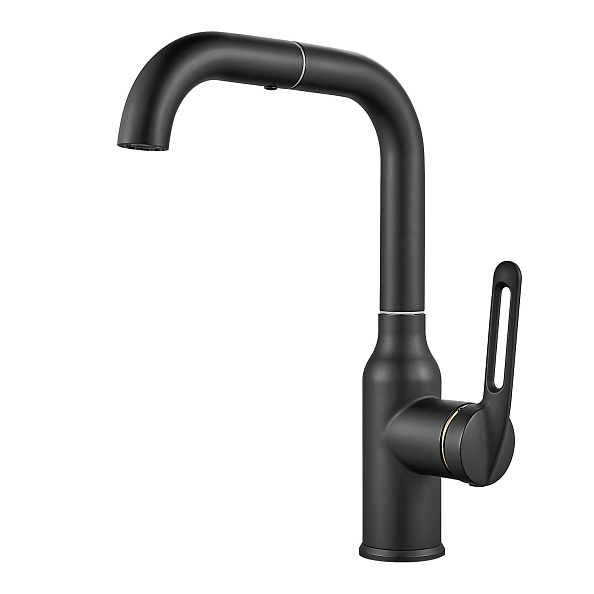 Смеситель для раковины Raffine F201H, черный