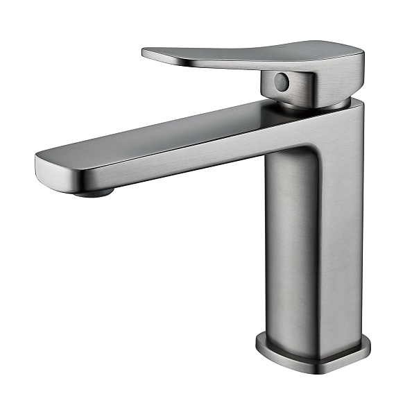 Смеситель для раковины Shevanik S9901T, оружейная сталь