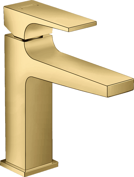 Смеситель Hansgrohe Metropol для раковины 110, push-open полир/золото (32507990)