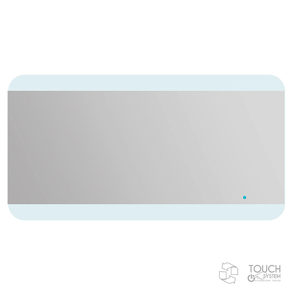 Зеркало со встроенной LED подстветкой Cezares, Touch System реверсивное 136х70 (45006)
