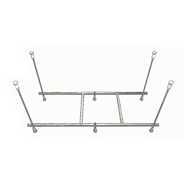 Каркас к ванне Azario Claris 170х70 металл (AZ-1004K)