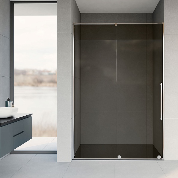 Душевая дверь Vincea Arno (VPS-1A120CG) 1200х2000 мм, хром, стекло тонированное