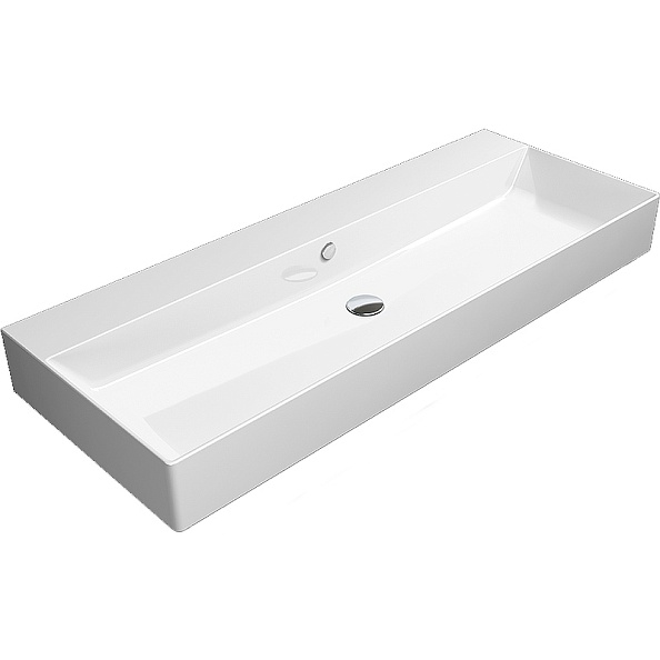 9424011 Раковина подвесная 120x47 (KUBE X) без отверстия под смеситель . GSI