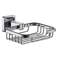 Мыльница решётчатая FASHUN хром (A2602-1)