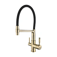 Смеситель для кухни Rose R658Q, бронза