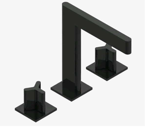 Смеситель для раковины THG ICON-X, PVD матовая бронза (U7G F34 151)