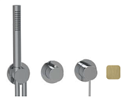 Смеситель для душа Almar Water Control Modular, на 2/3 потребителя, High Brass Brushed PVD (E180142.HB)