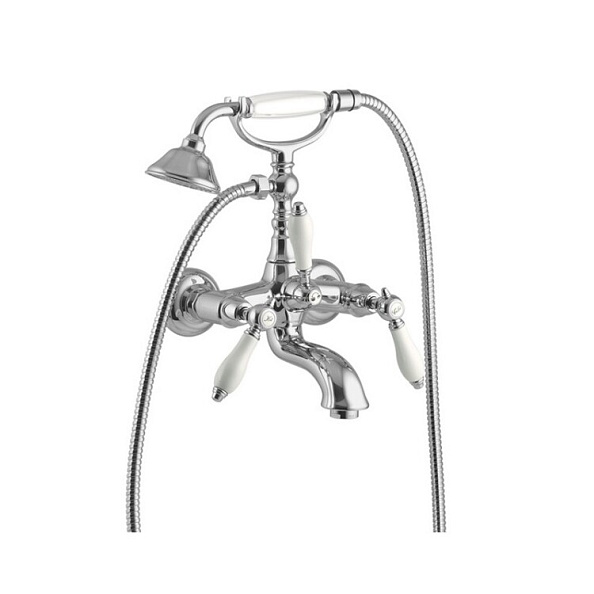 Смеситель для ванны и душа Fima Carlo Frattini Herend, хром (F5404CR)