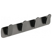 Планка с 4 крючками Grocenberg AC0054BG, графит