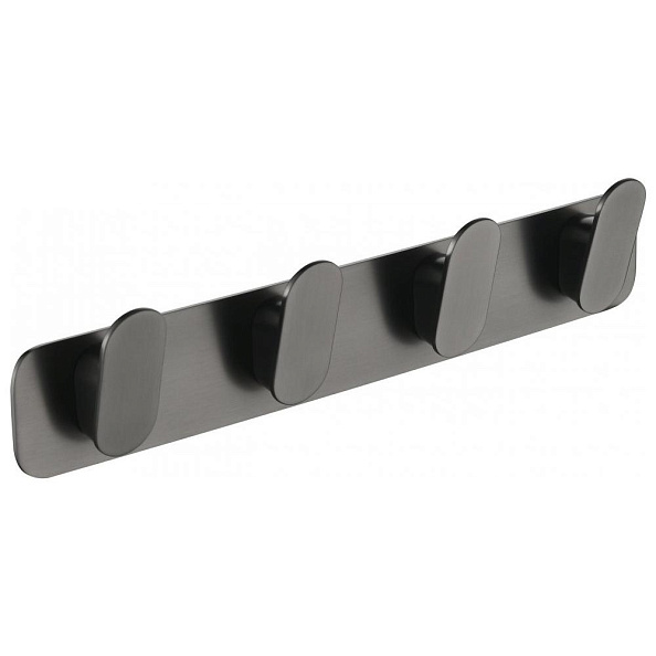 Планка с 4 крючками Grocenberg AC0054BG, графит