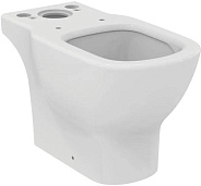 T008701 TESI AquaBlade® Напольный унитаз для монтажа с бачком, горизонтальный выпуск, глубокий смыв, сидение и крышка заказывается доп, с крепежом