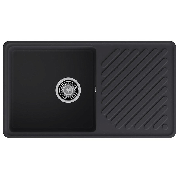 Кухонная мойка GranFest QUARZ 53, черный