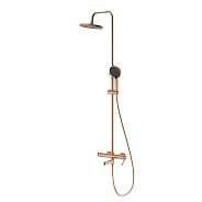 Душевая система со смесителем DQ Bonn браш.роз.золото (DA1703733)