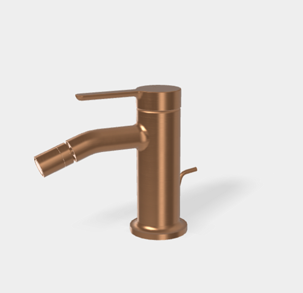 Смеситель для биде Fima Carlo Frattini Snap, брашированная янтарная бронза (F3112ZS)