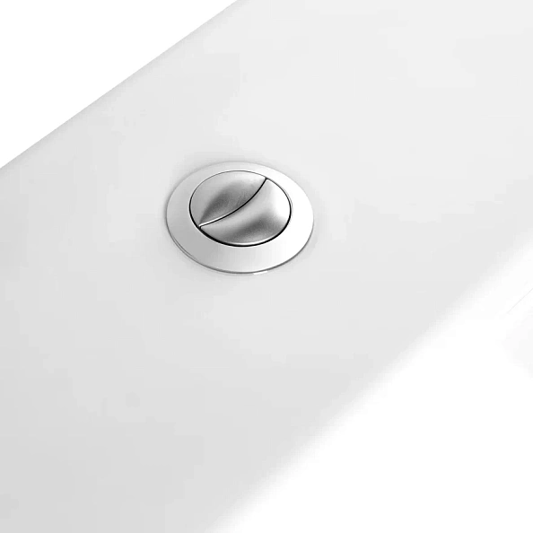 AQ2904-00 ВЕГА Унитаз напольный безободковый с бачком 630*390*825мм, горизонтальный выпуск, тонкое сиденье с механизмом плавного закрывания, крепеж