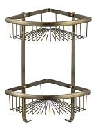 Полка решетка угловая двойная Savol (S-C5854-2)