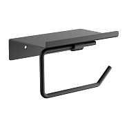 Держатель для туалетной бумаги BELZ черный (B9001-7)