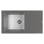 Кухонная мойка Florentina КОМБИ 21.400.D0860.307, серый шёлк