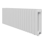 Трубчатый дизайн-радиатор Royal Thermo Shift Q30 VC2030 14 секций, белый, нижнее подключение