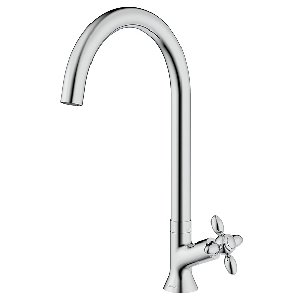 Кран для воды DECOROOM DR53 с высоким поворотным изливом (DR53010)