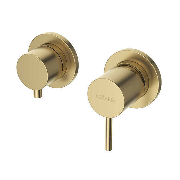 Встраиваемый смеситель Cezares Leaf, Sunrise (LEAF-VDIM3-L-SR)