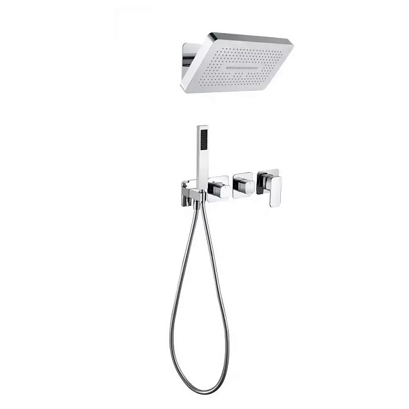 Душевая система встраиваемая (без излива) Grocenberg GB5030CR, хром