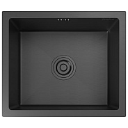 Кухонная мойка GranFest 4538, графит