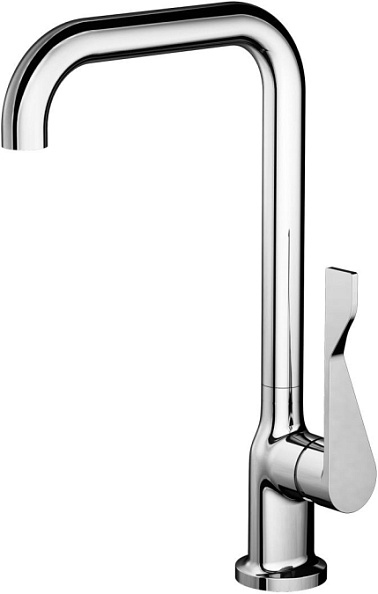 Смеситель для кухни AQUATEK AQ1083CR, квадратный излив