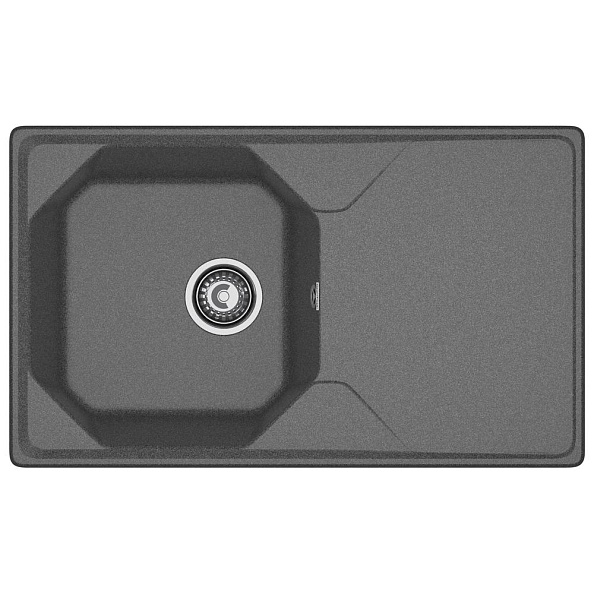 Кухонная мойка GranFest UNIQUE 840L, графит