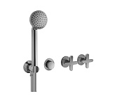 Смеситель для ванны и душа Fantini Icona Classic, хром (53 02 R017B)