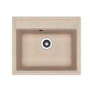 Мойка кухонная иск. камень Флорентина "Липси-600"  600х510 песочный FG (20.120.D0600.107)