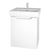 Тумба под раковину подвесная/напольная Dreja Mini 50 см, белый