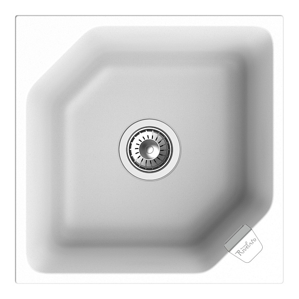 Кухонная мойка Rivelato LOCUS LS-50, иней