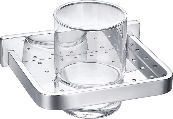 Стакан для зубных щёток Cezares Maxima, хром (CZR-F-8920)